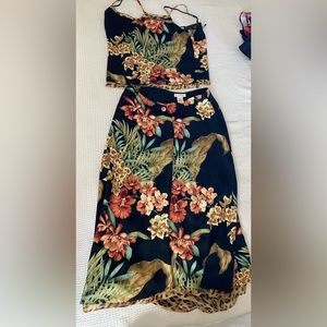 Tommy Bahama top and skirt